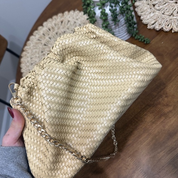 NWOT Anthropology: The Frankie Clutch in Cream - Picture 6 of 6